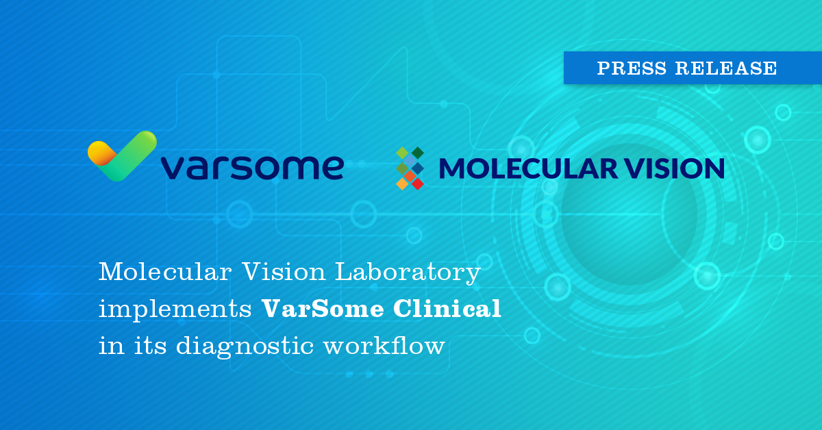 Molecular Vision Laboratory Implements Varsome Clinical In Its Diagnostic Workflow
